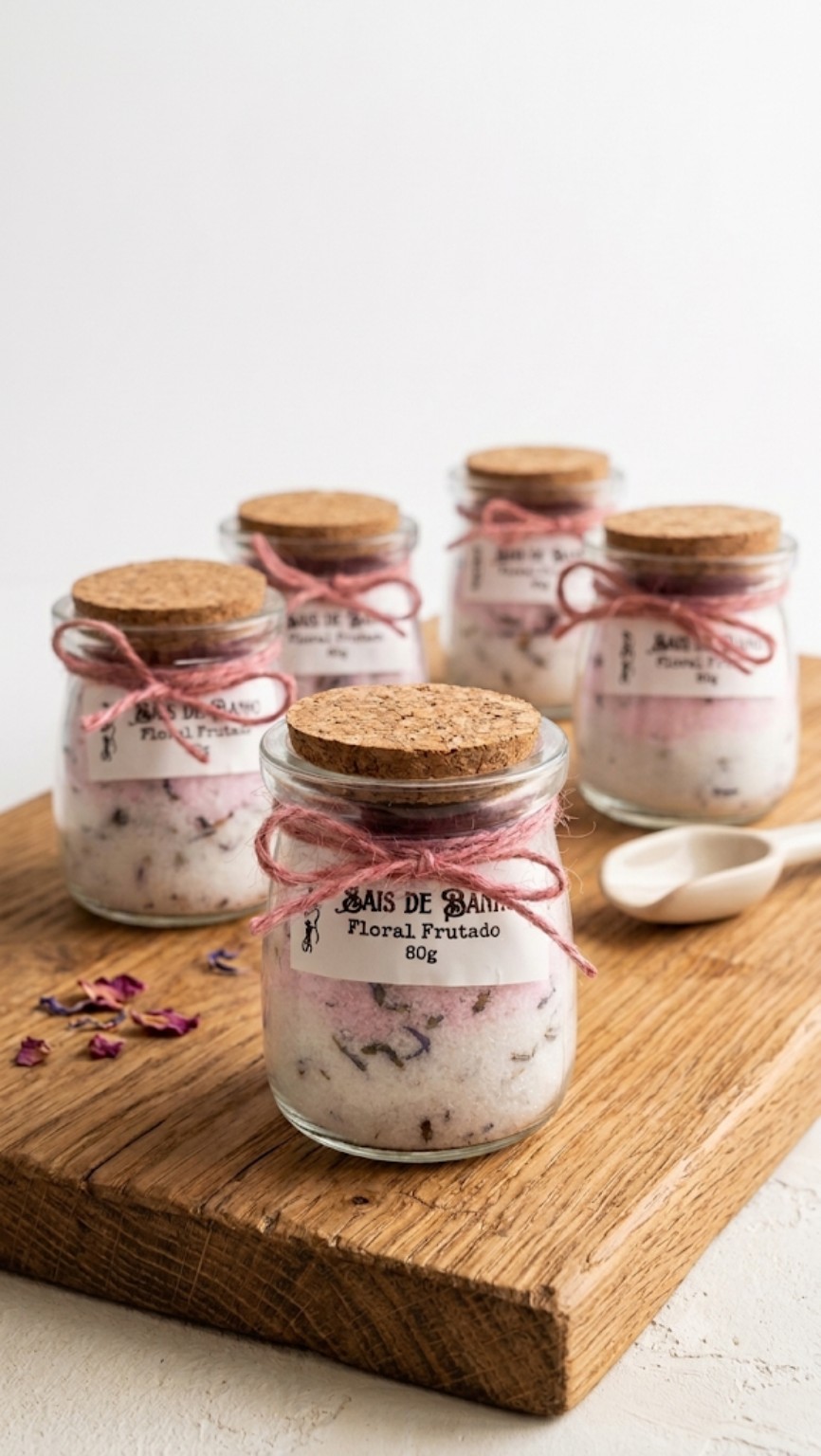 Sais de banho floral frutado Soap Van